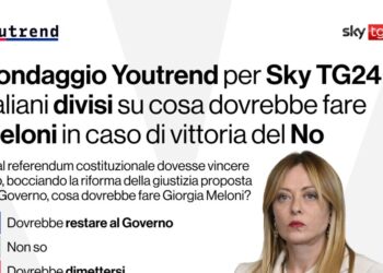 Il sondaggio Youtrend: “Il No avanti al 54,1% con una affluenza bassa”