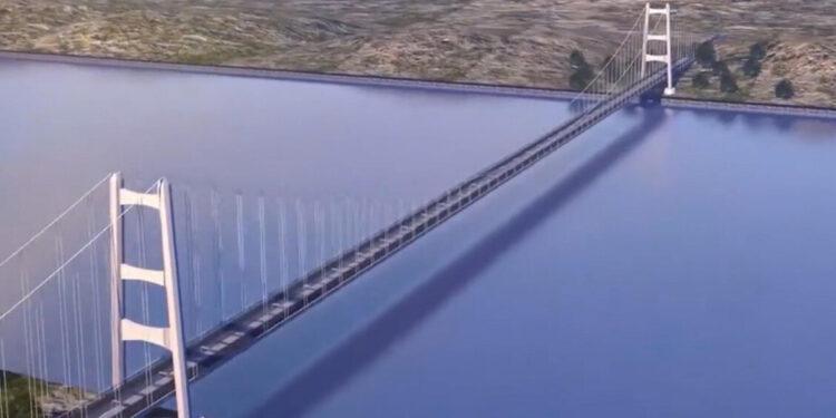 Manifestazione a favore del ponte sullo Stretto, un migliaio a Messina