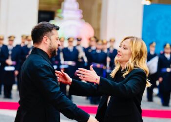 Meloni mercoledì 15 aprile riceve Zelensky a Roma
