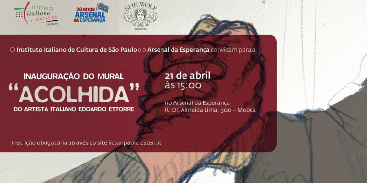 San Paolo, il murale ‘Acolhida’ celebra i 30 anni dell’Arsenal da Esperança