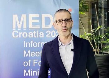 Tajani a Spalato per riunione ministeriale gruppo Med 9: videoselfie dal nostro inviato