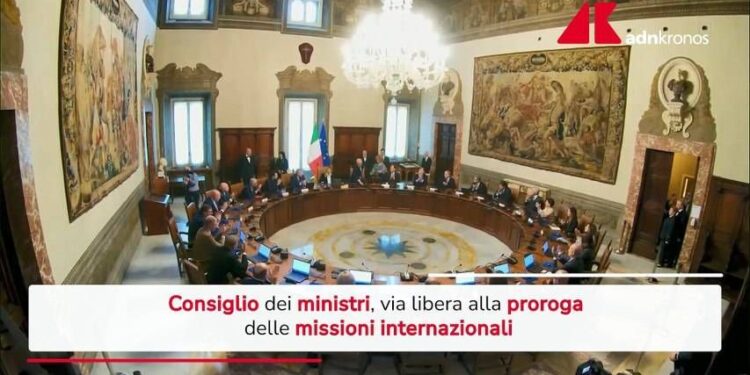Missioni internazionali, via libera del Cdm alla proroga
