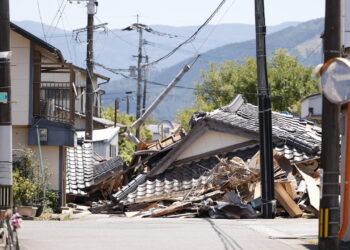 Terremoto Giappone, dopo tre settimane ancora 3.000 sfollati