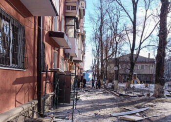 Detriti di droni ucraini su un asilo della città russa di Krasnodar, morti 2 bambini