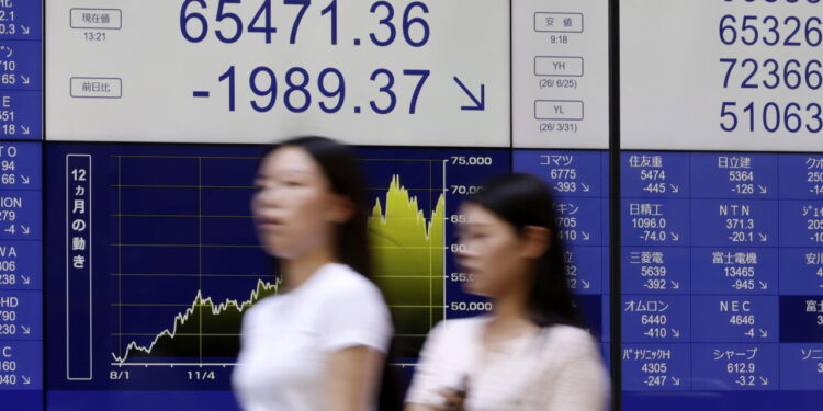 Borsa: Tokyo, apertura in calo (-0,81%)