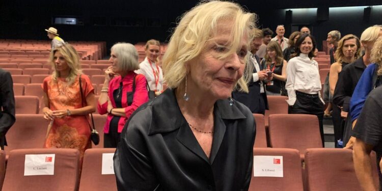 Ewa Aulin, suocera di Giuseppe Conte, alla Mostra di Venezia: “È un buon padre e un buon compagno di mia figlia”