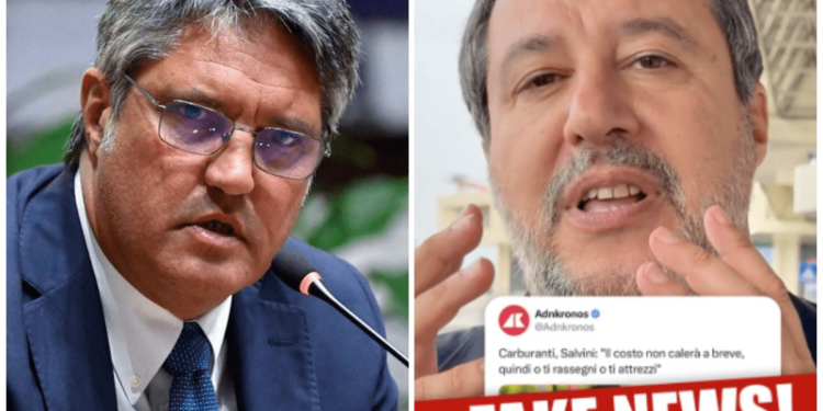 Desario risponde alle accuse di Salvini: “Nessuna fake news sui carburanti, l’Adnkronos fa informazione corretta”