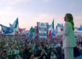 Meloni a Bari, il videoracconto della festa per il governo più longevo