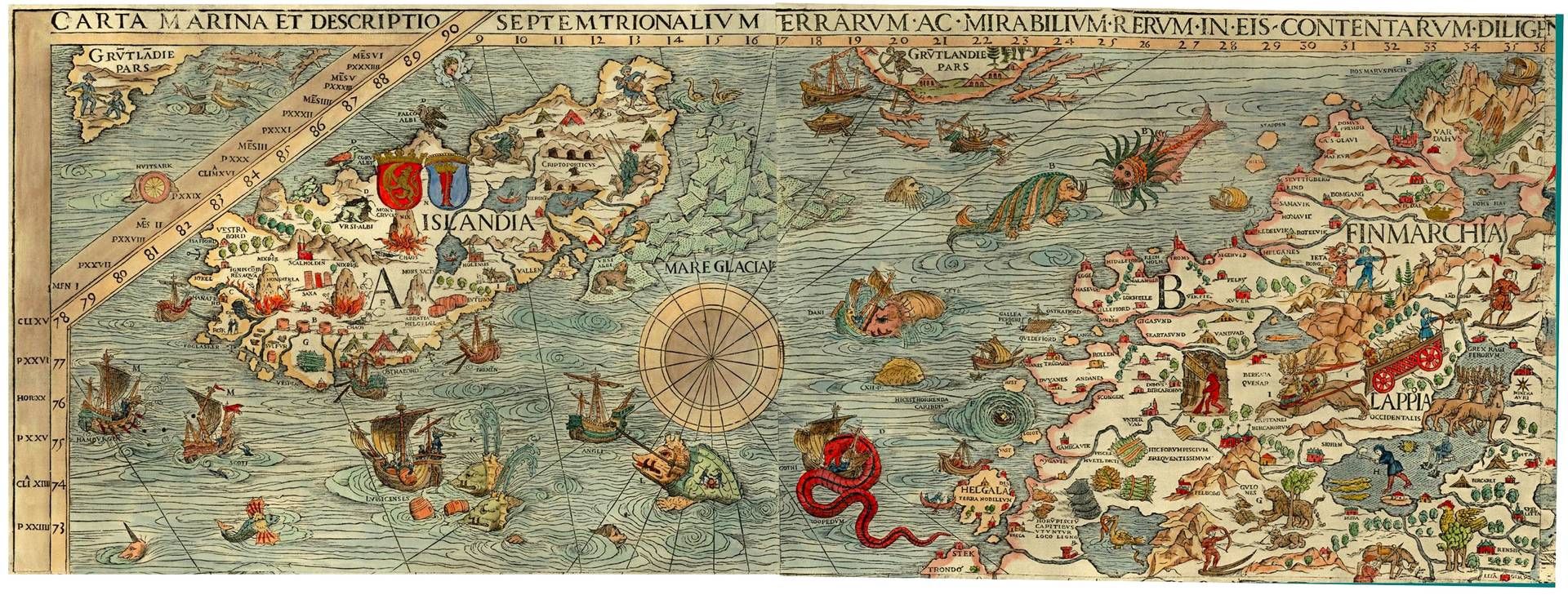 carta marina 1539